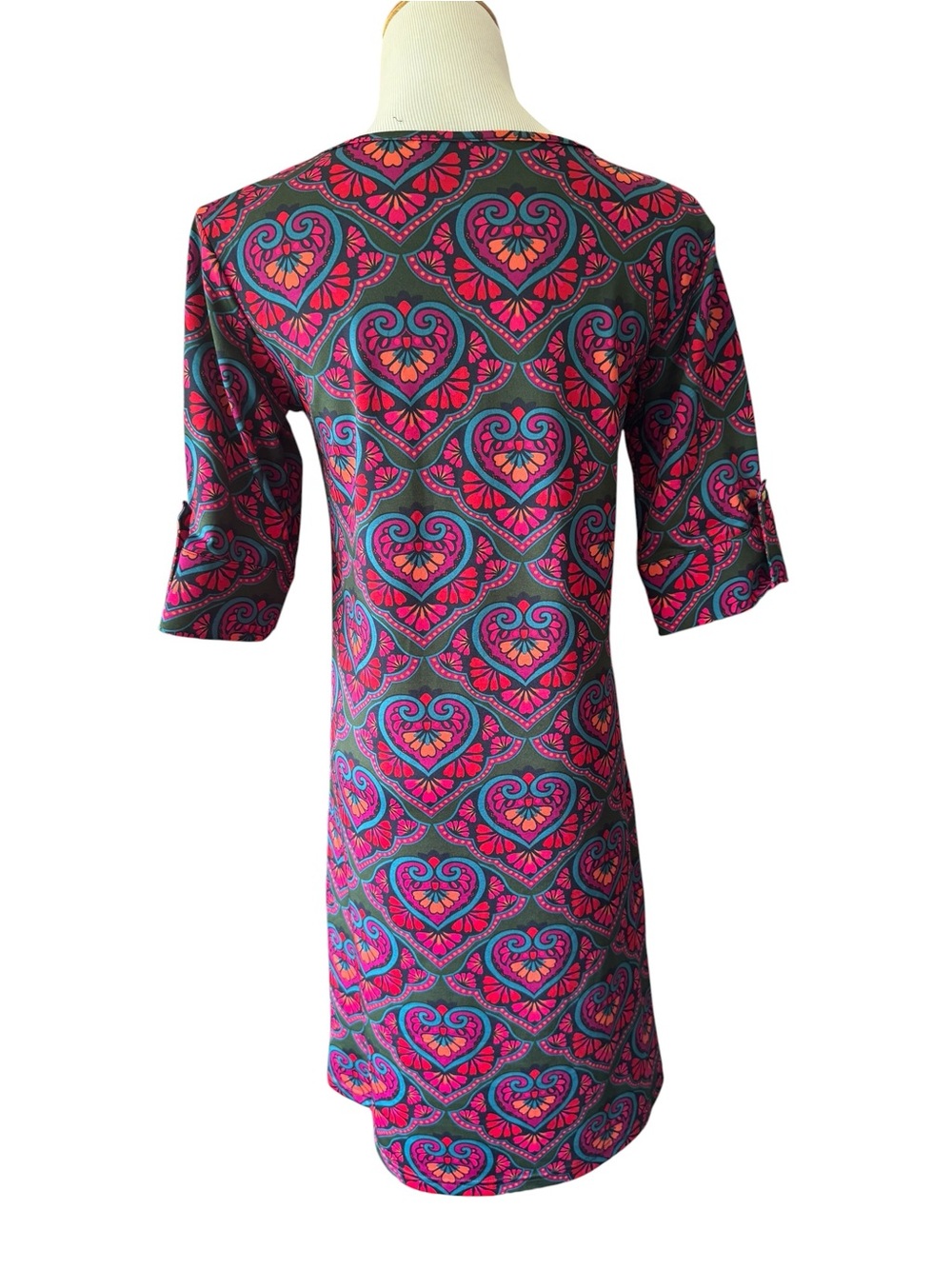 V Fish by Vera Fishbaugh Printed Dress - Picture 4 of 7